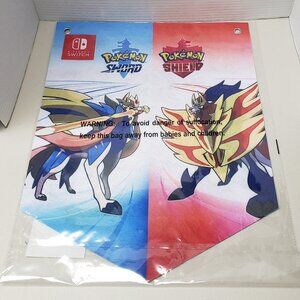 Nintendo Switch Pokemon Sword & Shield Banner Promo 18" X 15"